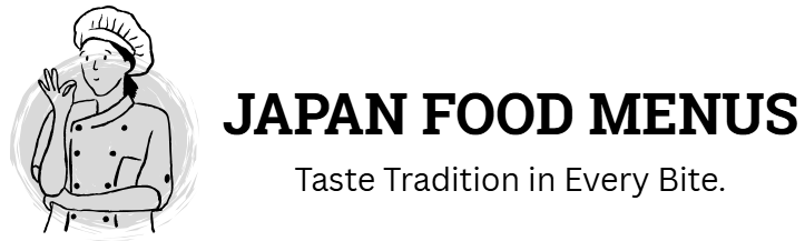 THE JAPANESE MENU