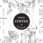 Coffee menu